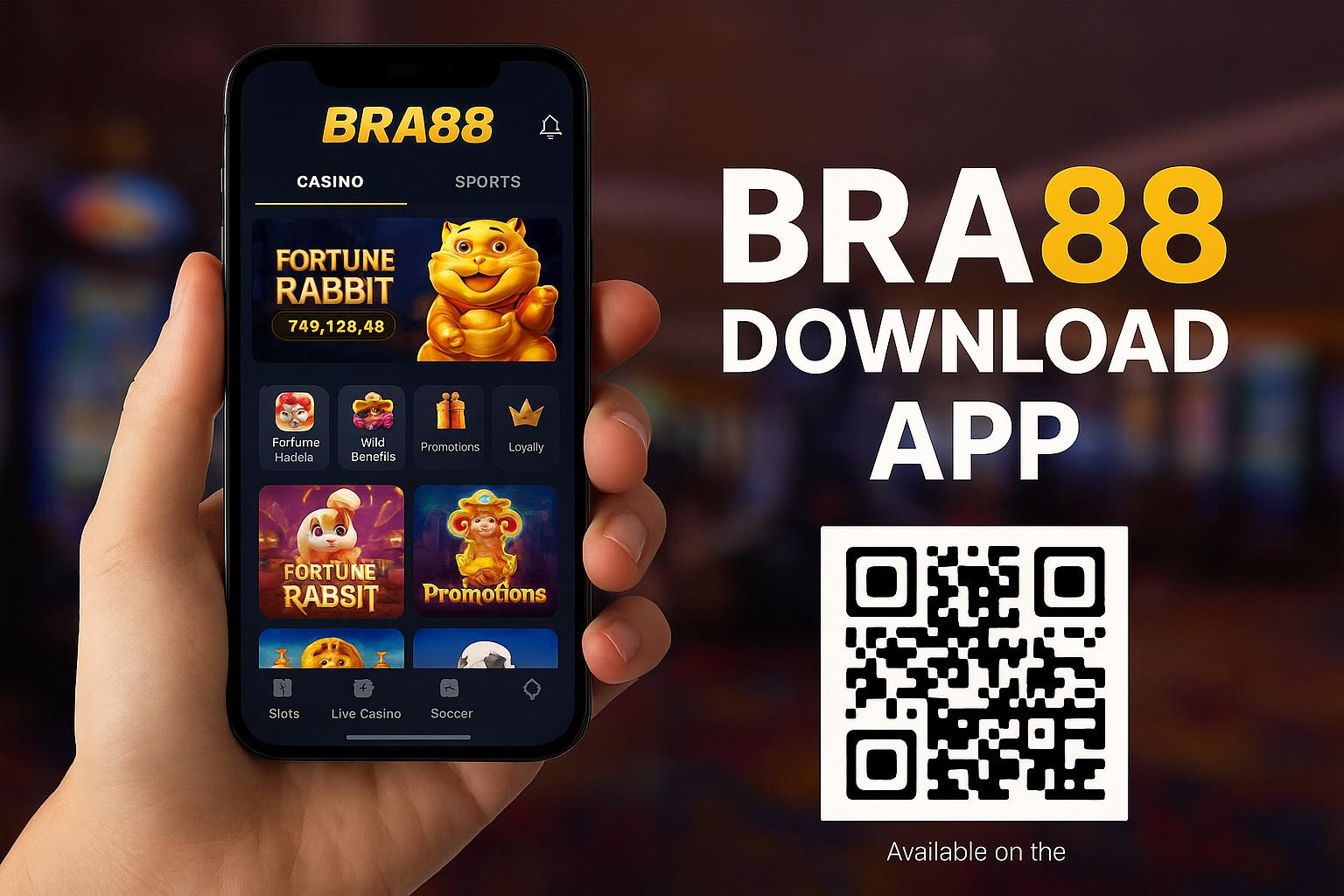 Baixar o BRA88Cassino App