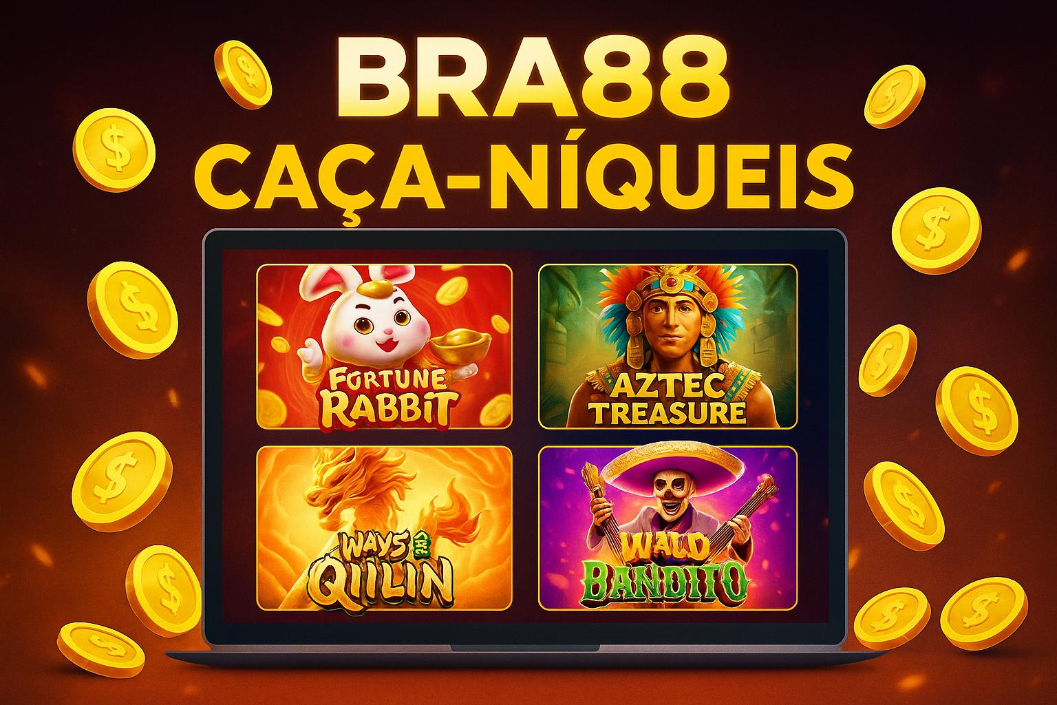 Explore o mundo das slot machines no BRA88Casino
